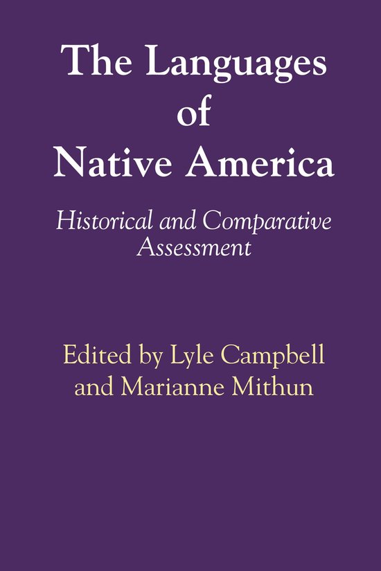 The Languages of Native America - cover