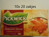 Pickwick thee - Autumn storm - kaneel-appel - multipak 10x 20 zakjes