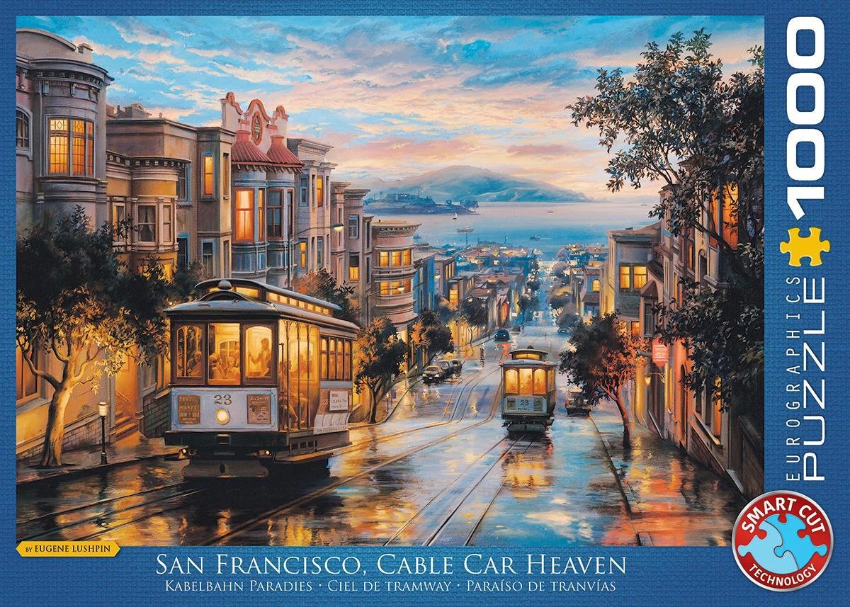 San Francisco Cable Car Heaven Puzzel (1000 stukjes)