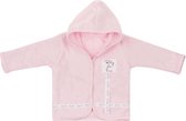 Baby de Luxe Capuchon vest roze 3-6 mnd