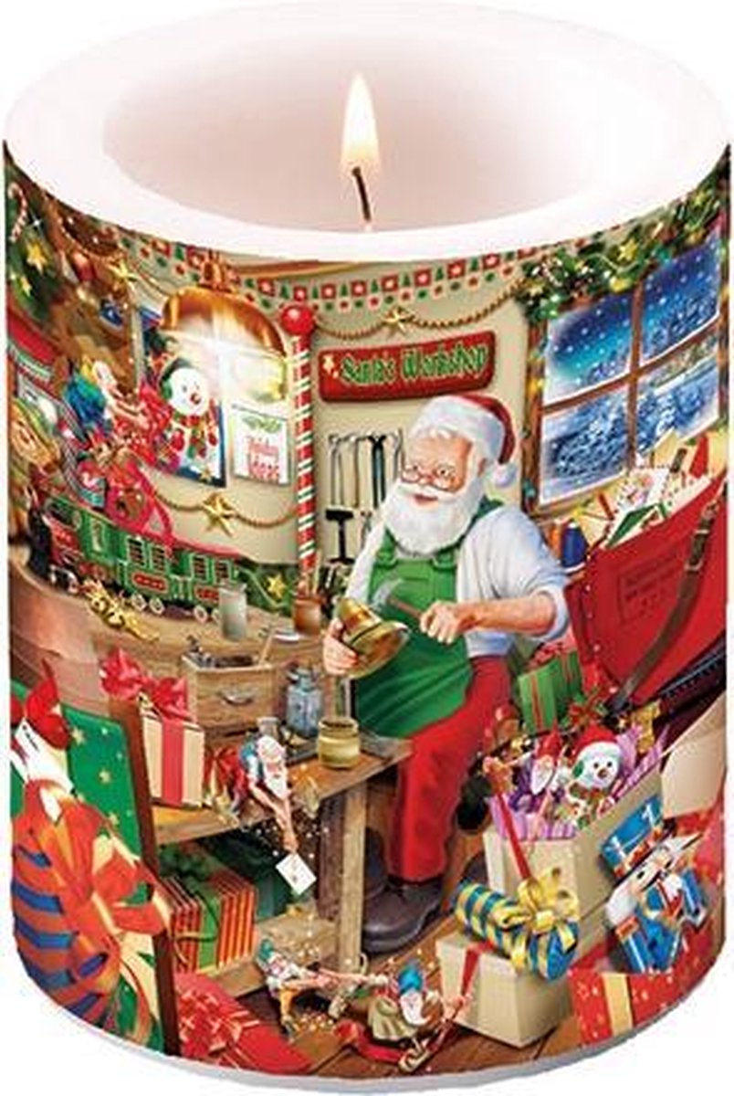 Ambiente Stompkaars Ambiente Big Santa's Workshop Rood