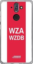 Nokia 8 Sirocco Hoesje Transparant TPU Case - AFC Ajax - WZAWZDB #ffffff