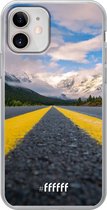 iPhone 12 Mini Hoesje Transparant TPU Case - Road Ahead #ffffff