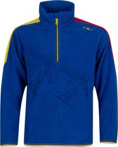 CMP Wintersportpully - Maat 164  - Jongens - blauw/geel/rood