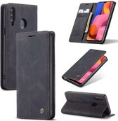 Portemonnee Hoesje Samsung Galaxy A20s | Retro Wallet Case -| CASEME |