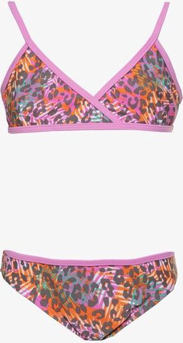 Osaga meisjes bikini met luipaardprint - Roze - Maat 146/152