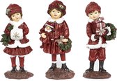 Goodwill Kerstkinderen Rood-Wit-Groen 11,5 cm Assortiment van 3 stuks