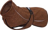 RukkaPets - Warme Fleece Hondenjas - Bruin - Maat 50