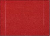 Day Drap - Placemats - Tafeldecoratie - Vuilafstotend - Rood - 45x32cm - 12st