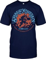 T-Shirt Splash Mountain Disney Song of the South attractie Broer Konijn blauw