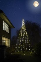 Christmas United - Vlaggenmast Kerstverlichting/kerstboom 800cm-480LED - Warm wit