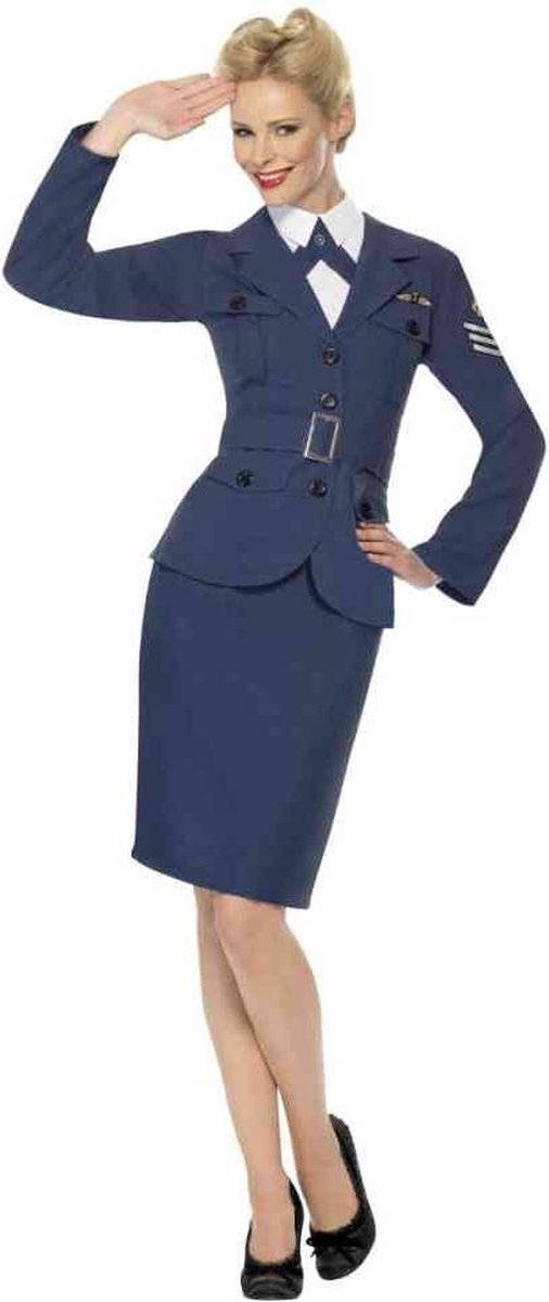 "Piloten kostuum voor dames  - Verkleedkleding - Medium"