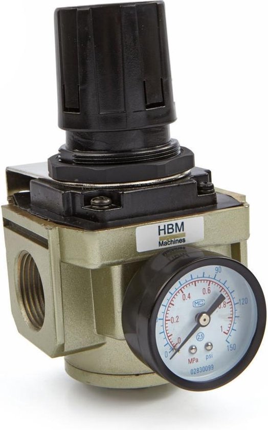 HBM Professionele Drukregelaar met 1/4 Opname — afbeelding 2