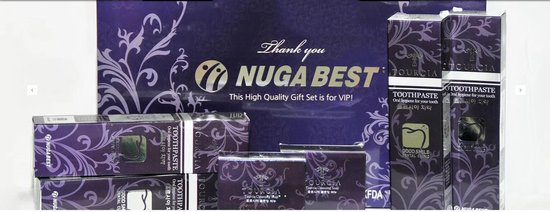 Nuga Best Geschenk Set (Zeep, shampoo en tandpasta)