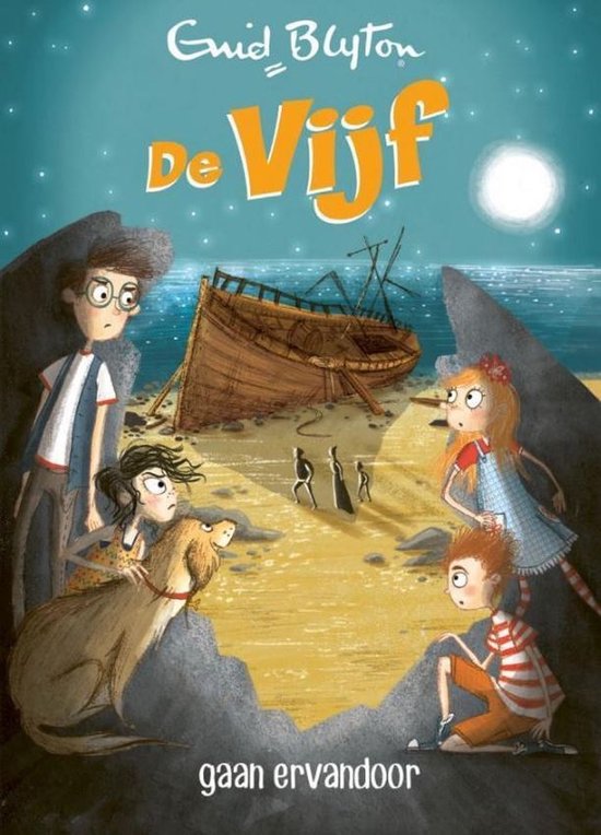 De Vijf 3 -   De Vijf gaan ervandoor - cover