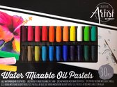 Creative Artist - Cadeau Geschenk Gift  Oliepastels - Watermengbare oliepastels - 30 kleuren Uitdeelcadeautjes