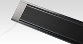 Powerheater 1500 Watt zwart gepoedercoated geschikt als terrasheater, Patio verwarming, Blackheaters