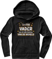 Vader hoodie  – Papa hoodie met capuchon Heren – Perfect Vaderdag sweater  - Geschenk hoodie Cadeau – Hoodie  - Maat L