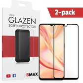 2-pack BMAX geschikt voor OPPO FIND X2 LITE Screenprotector Full Cover Glas / Dekt het volledige scherm! / Beschermglas / Tempered Glass / Glasplaatje