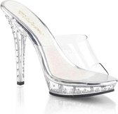 Fabulicious Muiltjes met hak -39 Shoes- LIP-101SDT US 9 Zwart