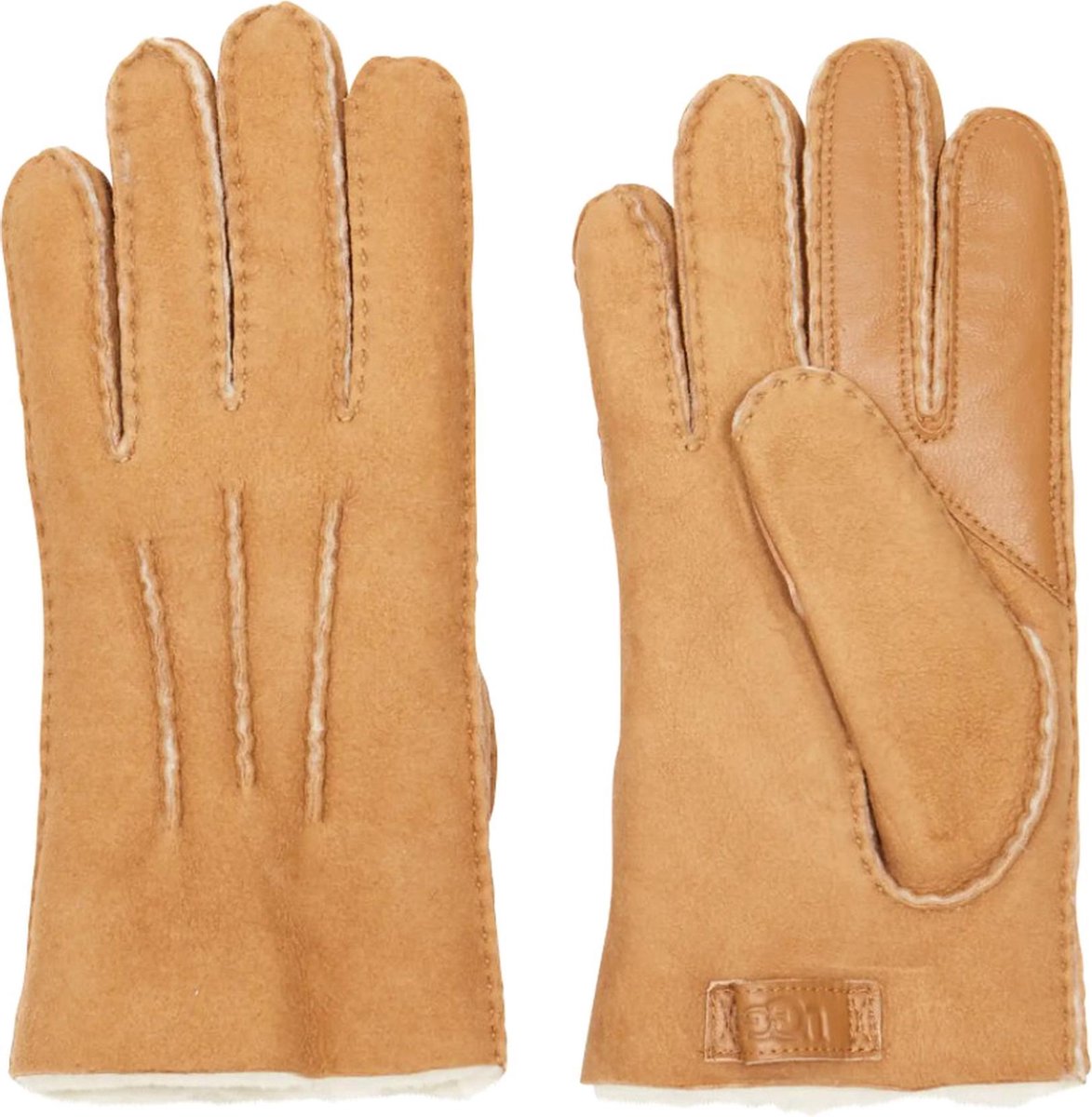 UGG Contrast Sheepskin Tech Heren Handschoenen - Chestnut - Maat XL |  bol.com