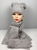 Winterset, sjaal, muts en handschoenen