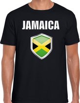 Jamaica landen t-shirt zwart heren - Jamaicaanse landen shirt / kleding - EK / WK / Olympische spelen Jamaica outfit 2XL