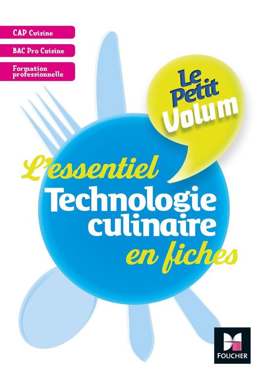 Le Petit Volum' Technologie culinaire - cover