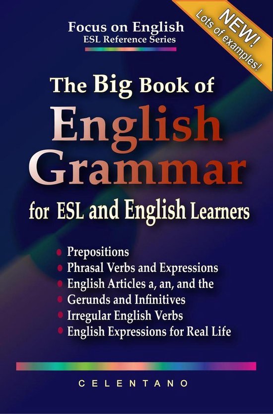 The Big Book of English Grammar for ESL and English Learners - cover