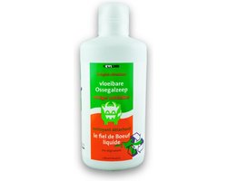 Ossegalzeep vloeibaar - 2 x 1 Liter - 1 fles EVI LINE OSSENGALZEEP Vloeibaar groen/oranje fles en 1 fles ossengal oranje