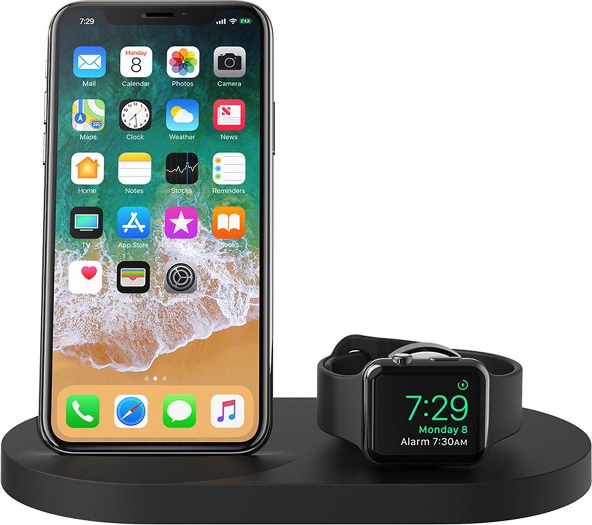 Belkin BOOST UP draadloze laadstation voor iPhone & Apple Watch, met  USB-A-poort 2.4A... | bol.com
