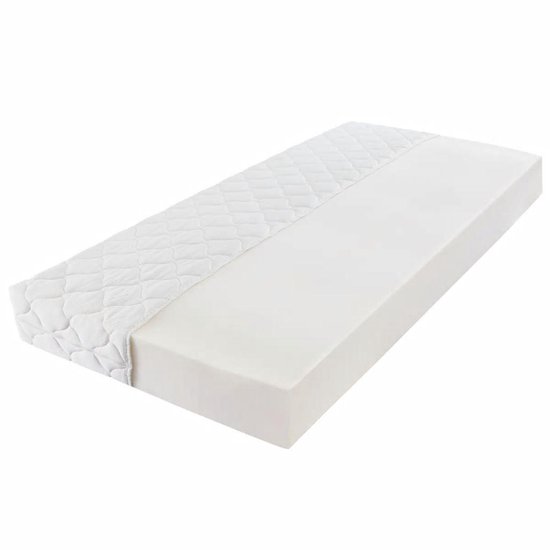 vidaXL Matelas avec une housse lavable 200x140x17 cm