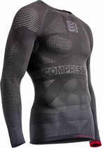 Compressport ON/OFF Multisport Shirt LS - Grey Size XS