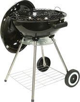Hm Bbq Kogelmodel Houtskool - Barbecue - 51x46x74 cm Zwart Ø46