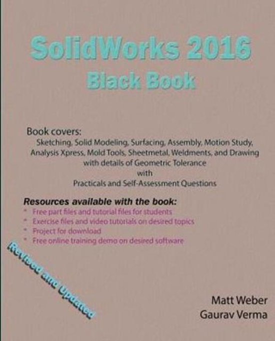 SolidWorks 2016 Black Book - cover