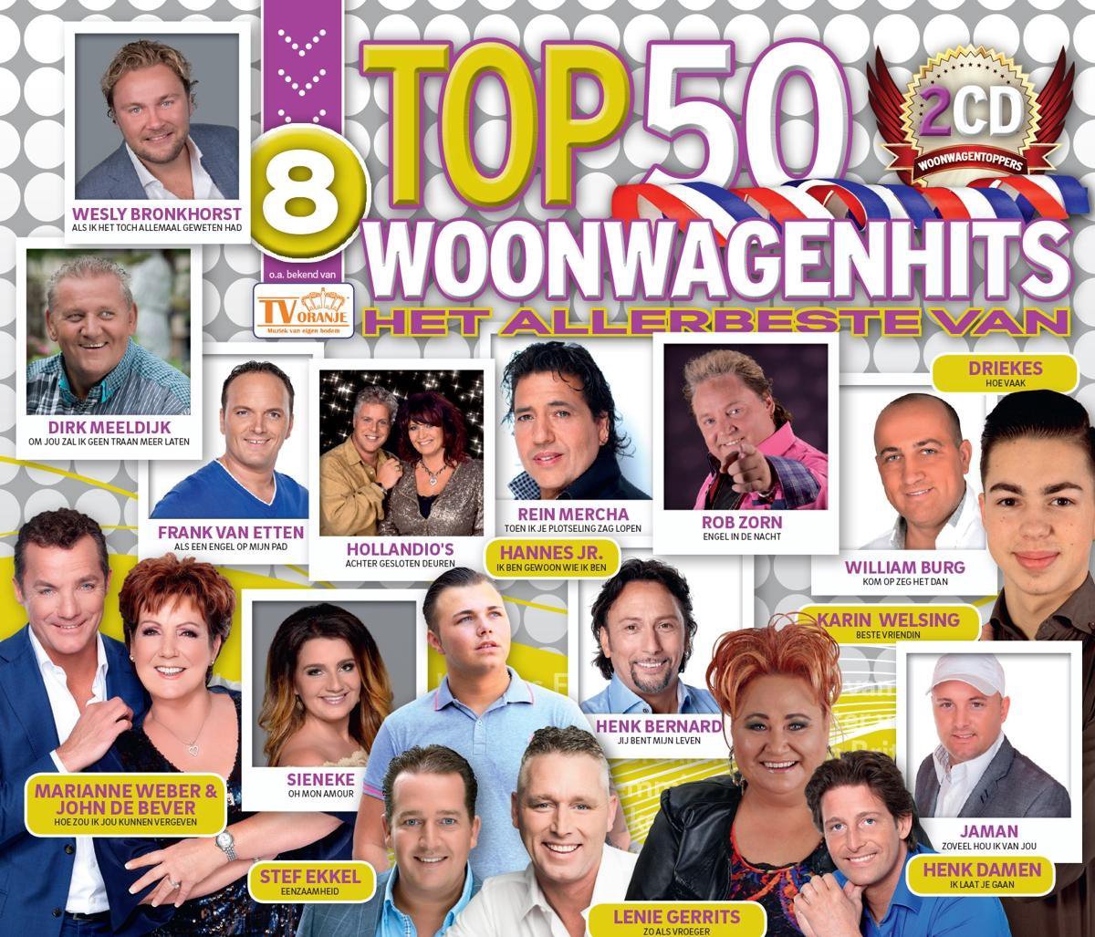 Various Artists - Woonwagenhits Top 50 Deel 8 (2 CD)
