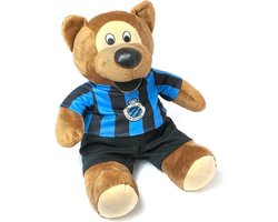 Club Brugge - Beer met Shirt - Blauw/Zwart - 40 cm
