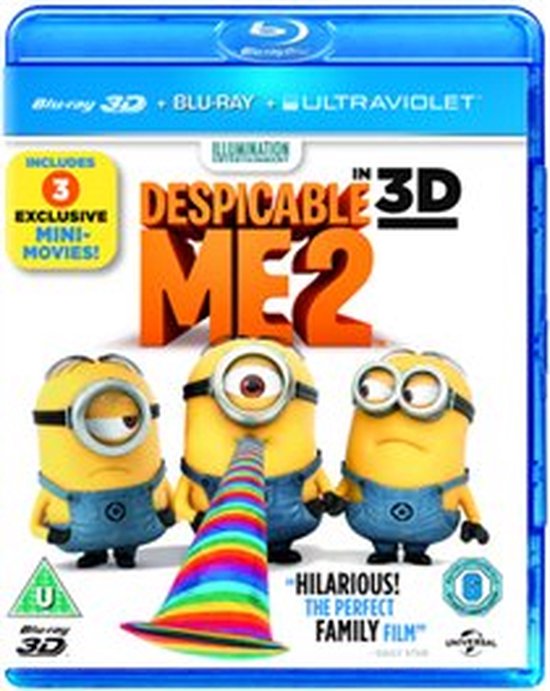Despicable Me 2 Blu-ray 3D