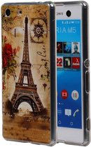 Eiffeltoren TPU Backcover Case Hoesjes voor Sony Xperia M5