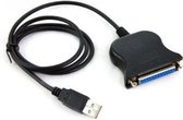 USB naar Parallel 25 pin DB25 Printer Kabel