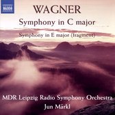 MDR Leipzig Radio Symphony Orchestra, Jun Märkl - Wagner: Symphony In C Major/Symphony In E Major (Fragment) (CD)