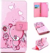 iCarer Bear wallet case cover Sony Xperia Z3 Compact