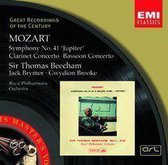 Mozart: Symphony no 41, Clarinet Concerto etc / Beecham, Brymer et al