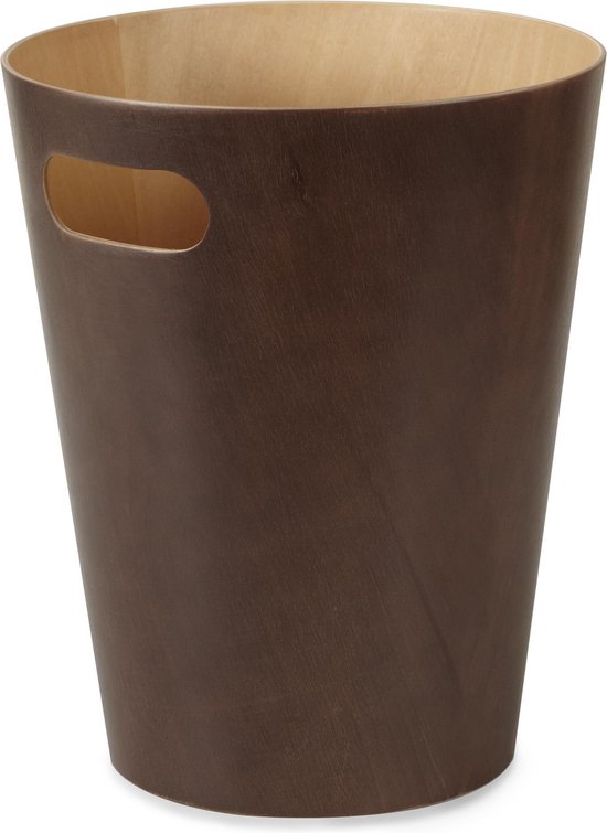 Umbra Woodrow-prullenbak met capaciteit van 7,5 liter
