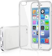 Siliconen case, cover, hoesje voor Apple iPhone 6/6S - Transparant /Doorzichtig