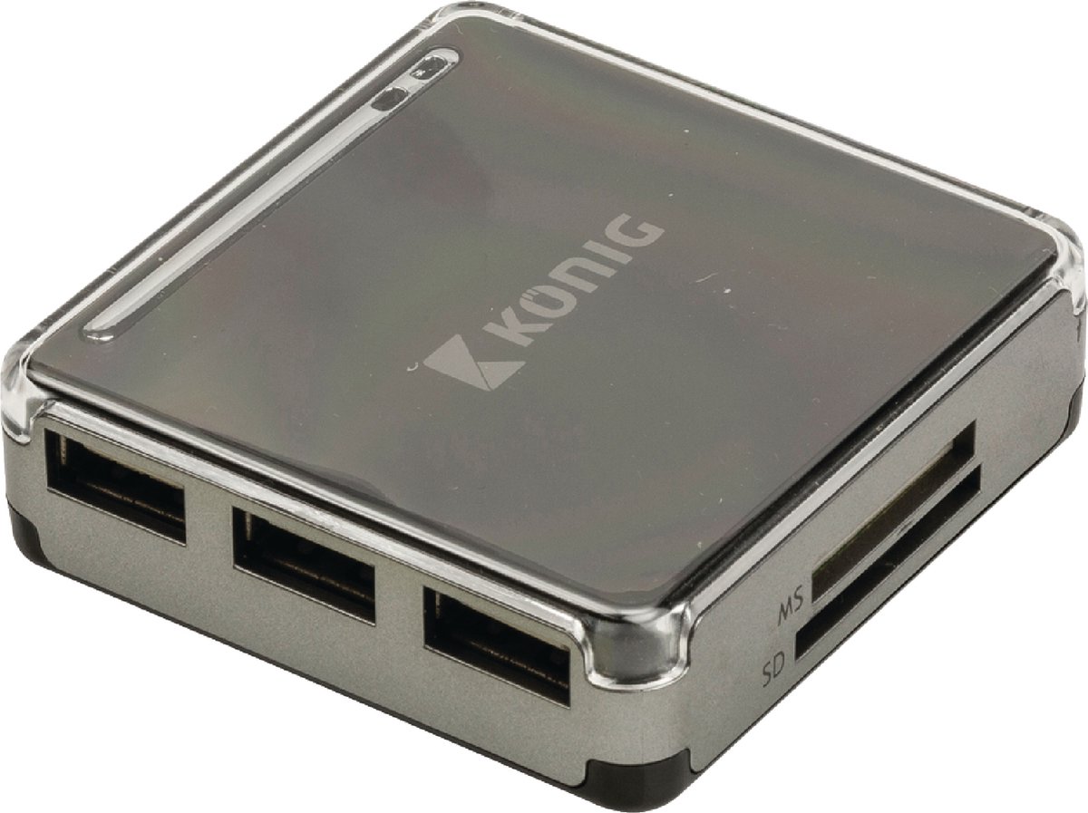 Digitus Hub USB 2.0 con 3 porte USB 2.0 tipo ''A''+ 1 porta rete RJ45