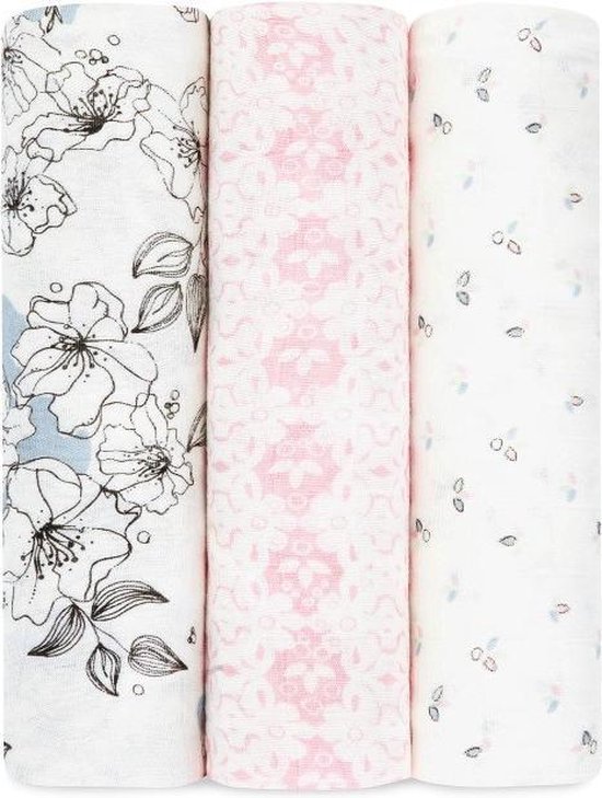 Hydrofiele Doeken XL Bamboe Meadowlark (3st) Aden + Anais