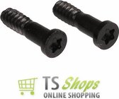 2x 5 point Pentalobe Bottom Screws Black/Zwart voor Apple iPhone 5