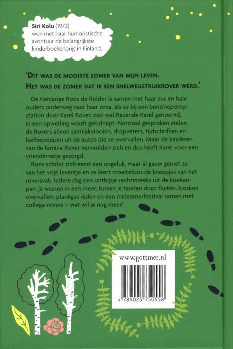 Ik en de rovers - back cover
