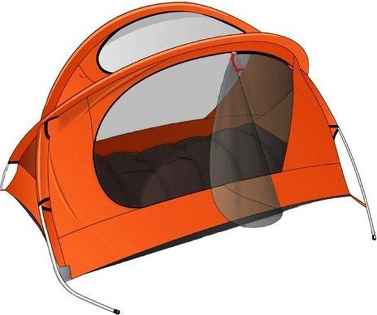 Nomad Baby Travel Tent Junior Grijs/oranje 120 X 68 X 75 Cm | bol.com